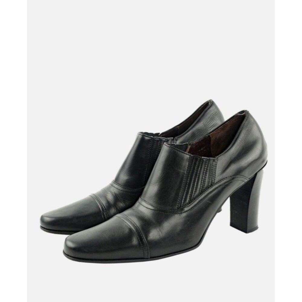 COACH Ankle Boots Genna Boots Booties 6 B Black Pumps Heels Slipon